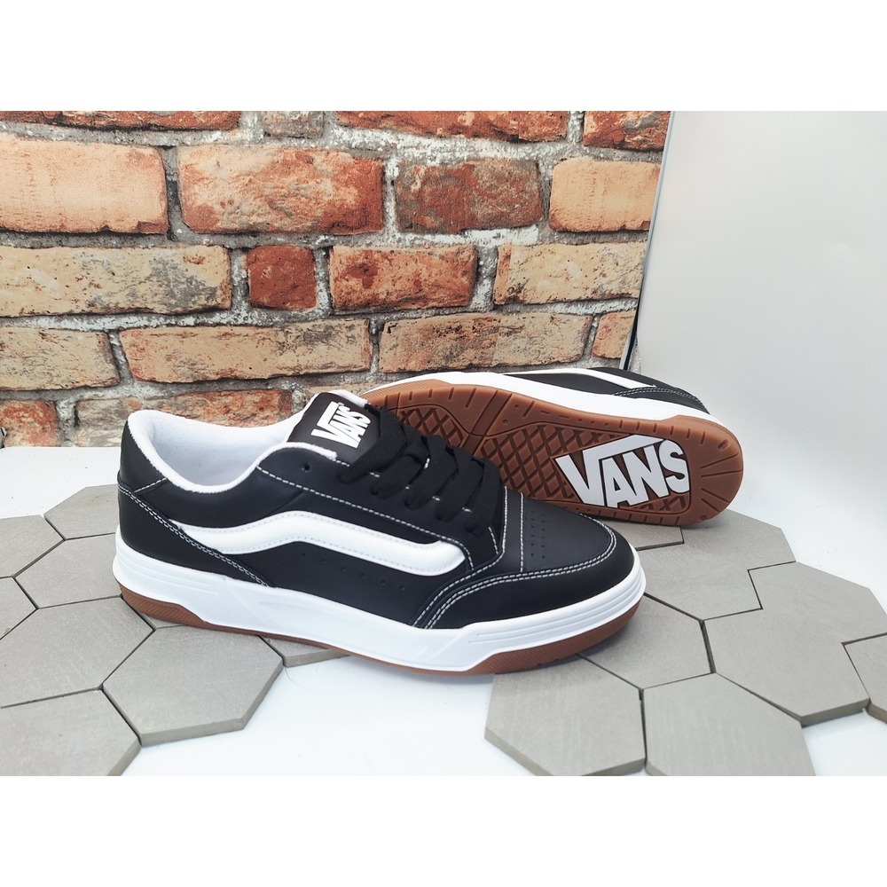 Vans Hylane Black White Gum Size 10.5 Men's Chunky Skate Sneaker Knu Skool Rare